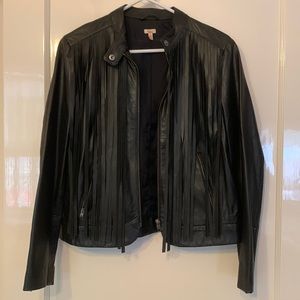 Leather jacket